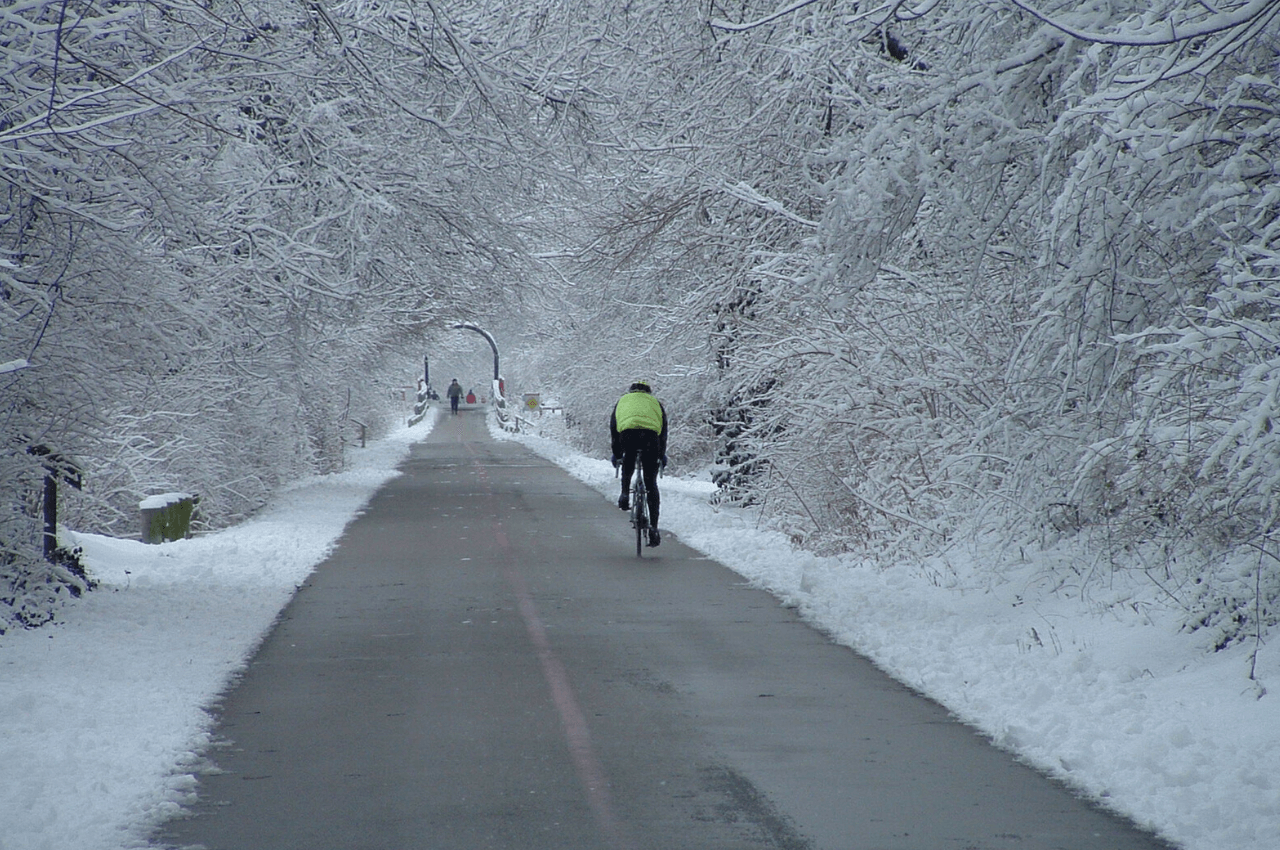 Cykel för vinterpendling