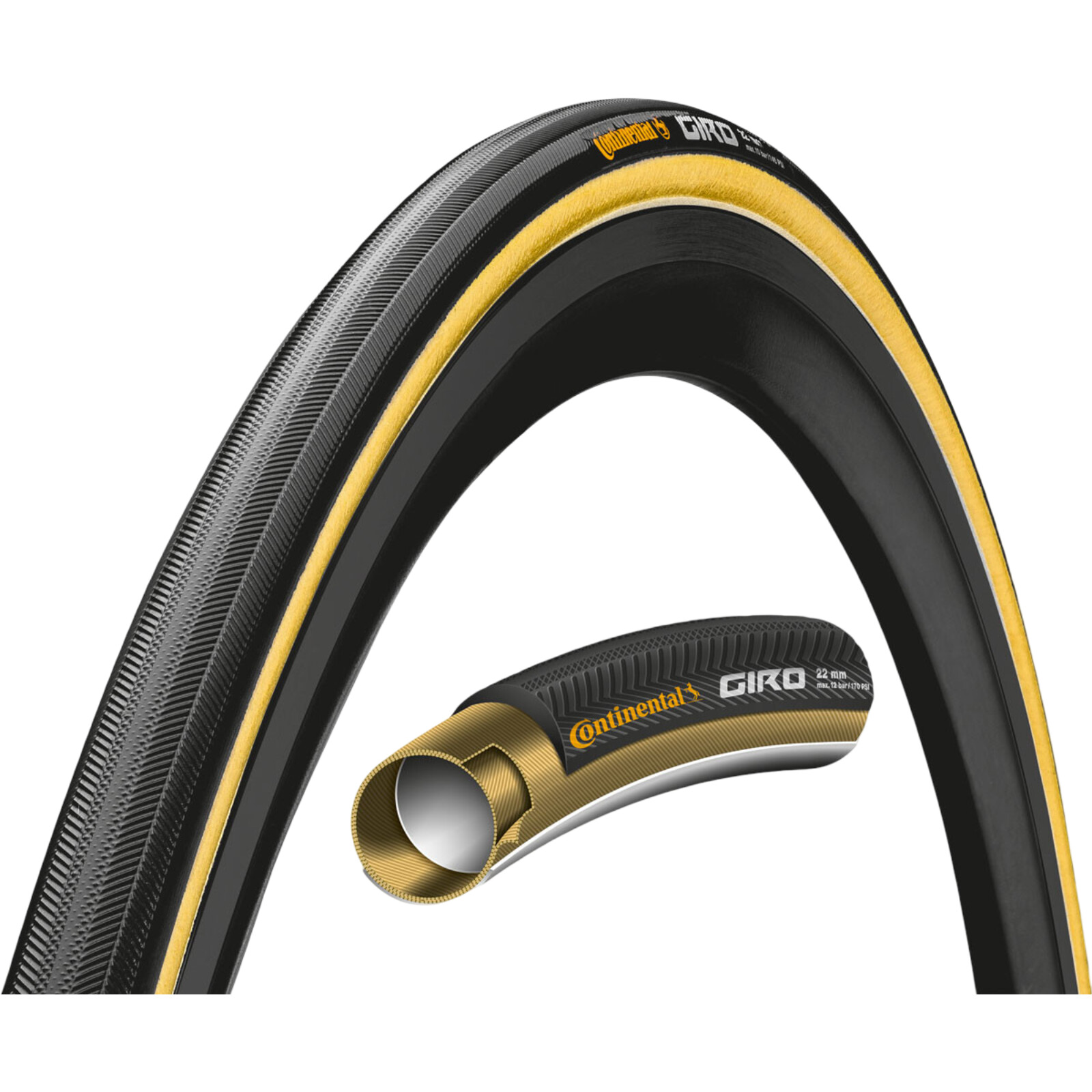 Continental Tubdäck Giro 22-630