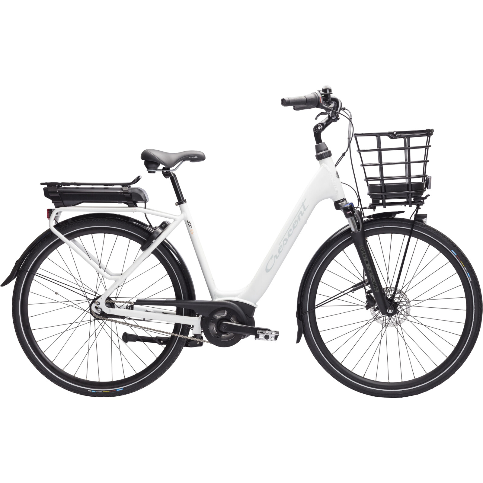 Crescent Elvira 7-vxl – 7-växlad elcykel - Vit