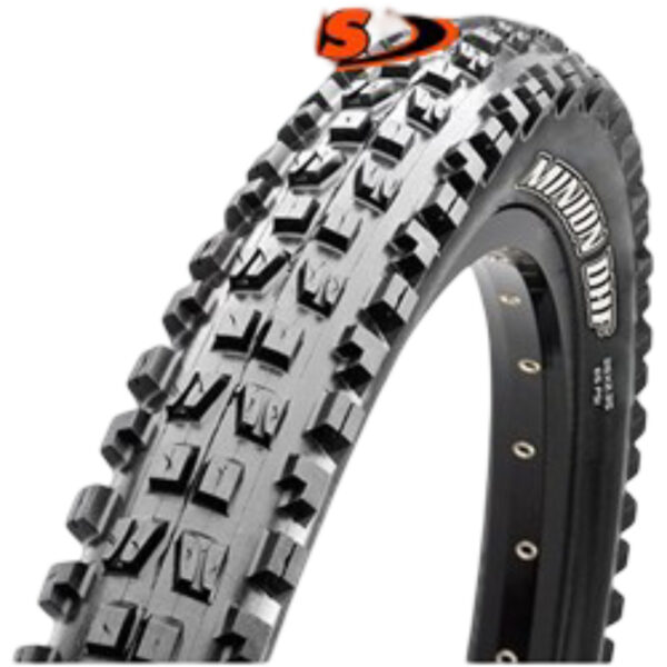 Maxxis Däck Minion DHF 3C/MaxxGrip/EXO/TR, 27,5x2.50, Svart