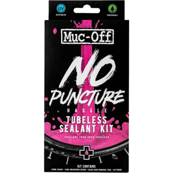 Muc-Off No Puncture Hassle Tubeless Sealant Kit, 140ml