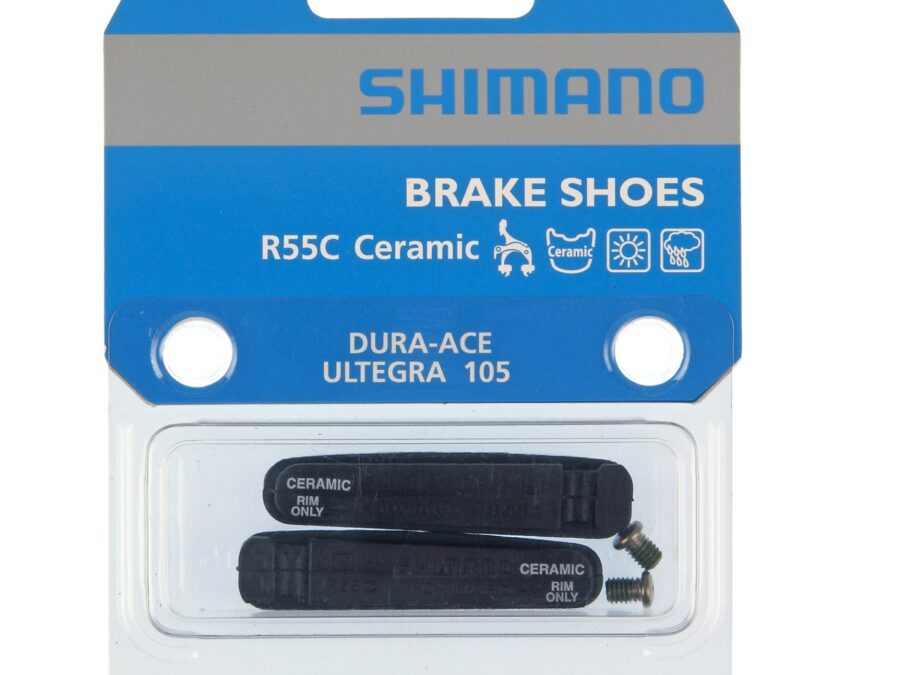 Fälgbromsbelägg Shimano R55C, Keramisk