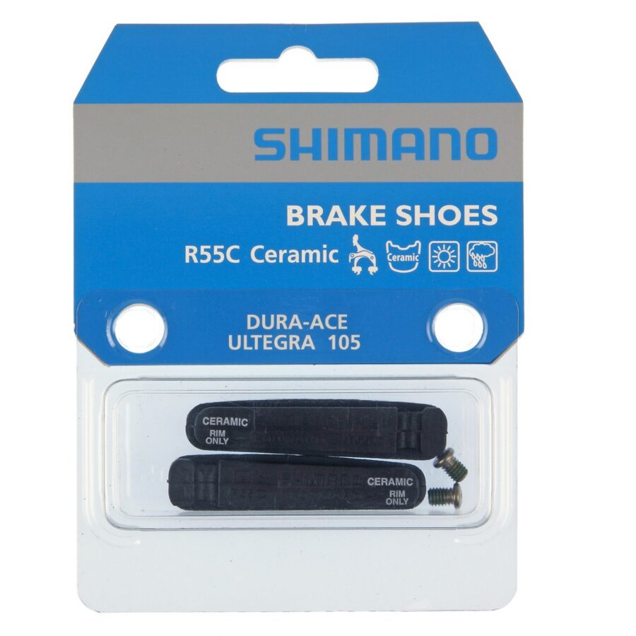 Fälgbromsbelägg Shimano R55C, Keramisk