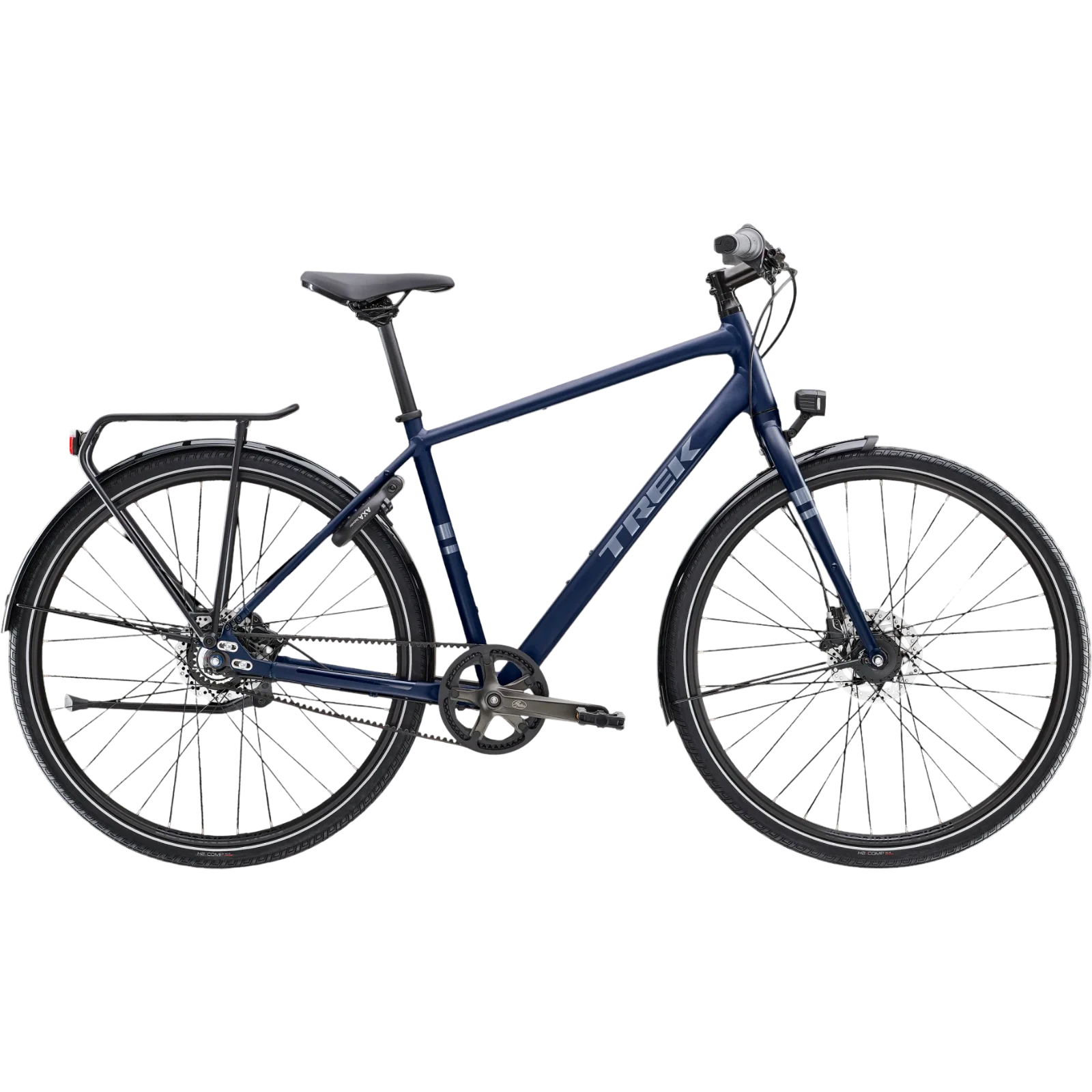Trek District 3 Equipped, 8-vxl - Cykel med remdrift
