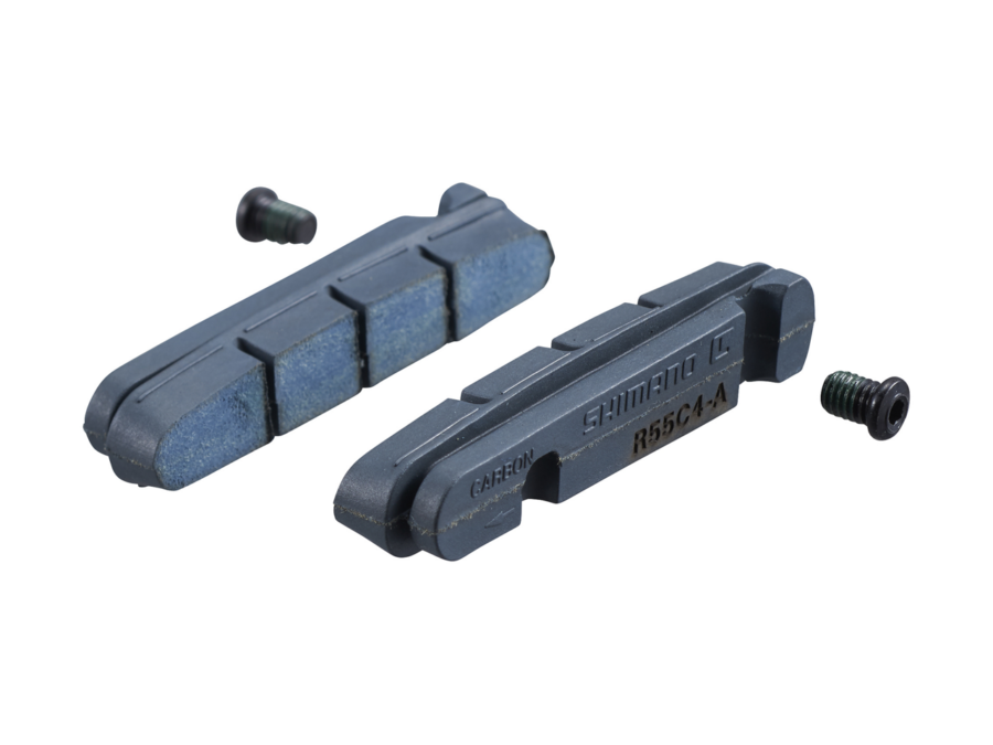Fälgbromsbelägg Shimano R55C4-A, Kolfiber -1mm