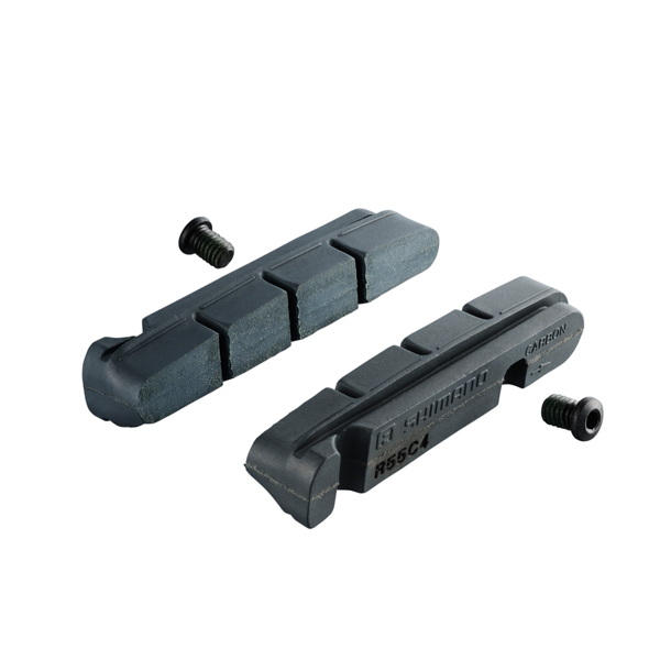 Fälgbromsbelägg Shimano R55C4, Kolfiber