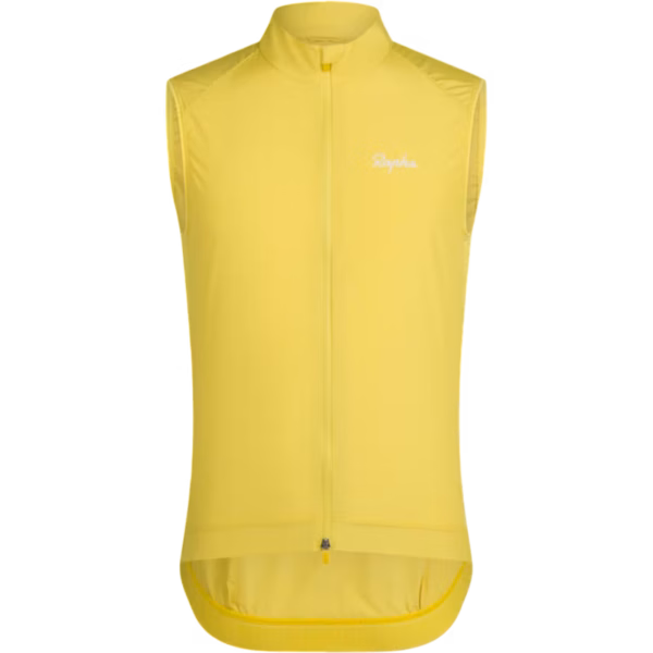 Rapha Täckväst Core Herr gul framifrån