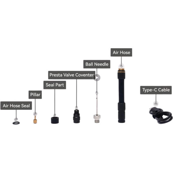 Muc-Off Elektrisk Pump Airmach Electric Mini Pro Inflator