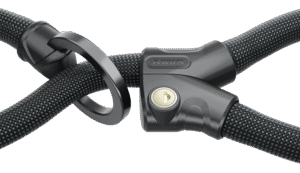 ABUS Kättinglås Infinity loop 1806/140, Nyckel, Svart