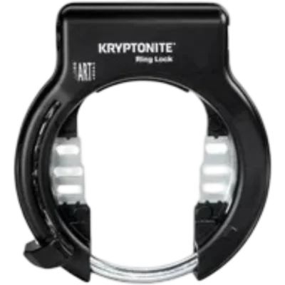 Kryptonite Ringlås, Plug-in, Nyckel, Svart