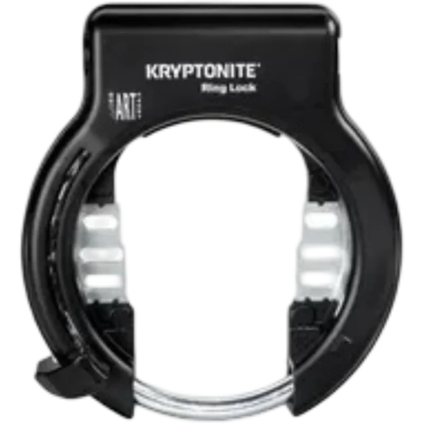 Kryptonite Ringlås, Plug-in, Nyckel, Svart