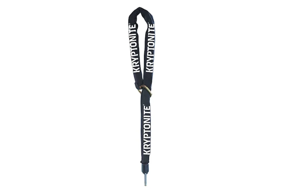Kryptonite Kättinglås Plug-in 615, 6 mm, 150 cm, svart