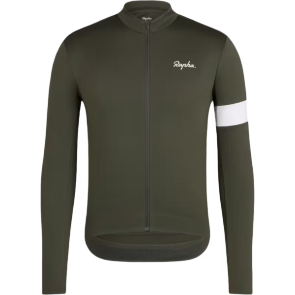 Rapha Herr Thermal Core termotröja mörkgrön framifrån