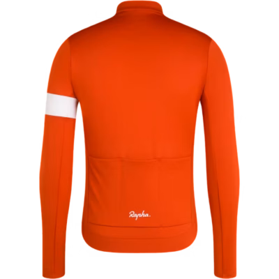 Rapha Herr Thermal Core orange baksida