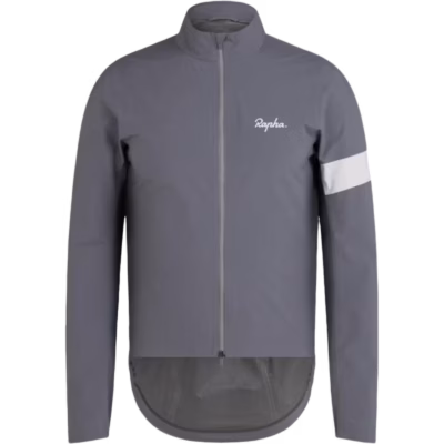 Rapha Regnjacka Core II grå framifrån