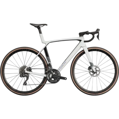 Trek Madone SL 6 Gen 8 White Prismatic framifrån