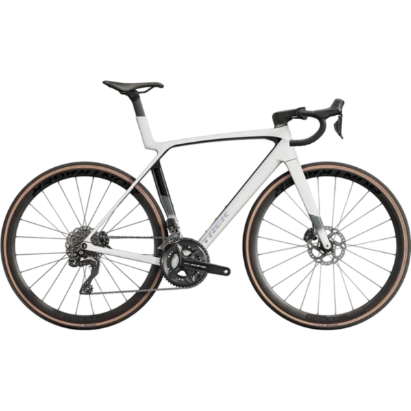 Trek Madone SL 6 Gen 8 White Prismatic framifrån