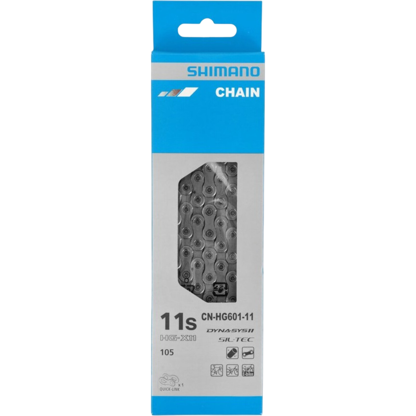 Shimano Kedja CN-HG601 HG-X11 105, 11-vxl