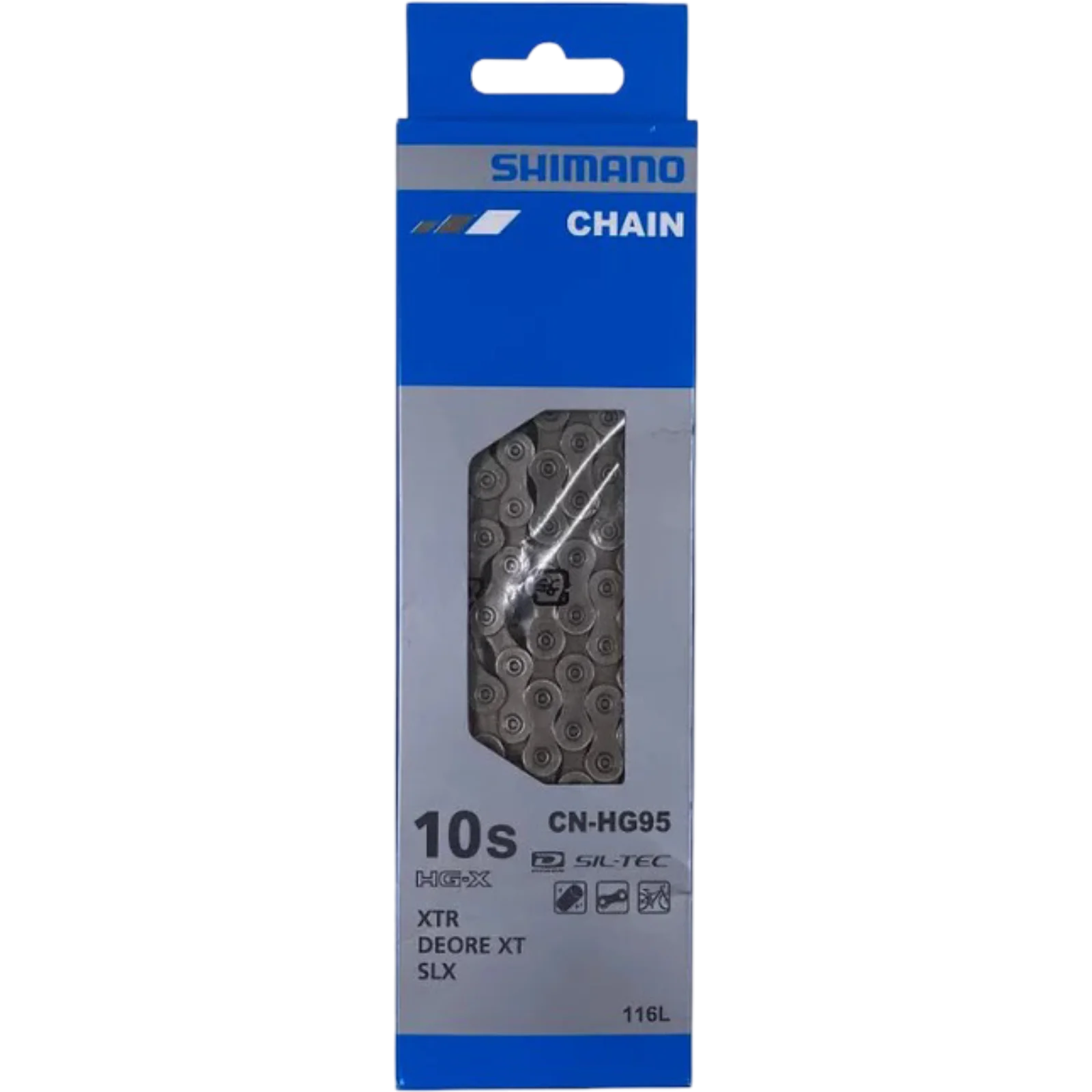 Shimano Kedja CN-HG95 HG-X SLX/Deore XT/XTR, 10-vxl