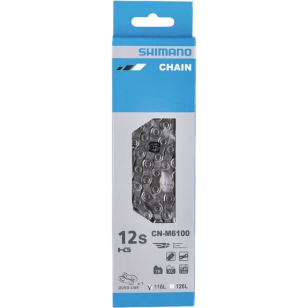 Shimano Kedja CN-M6100 Deore, 12-vxl