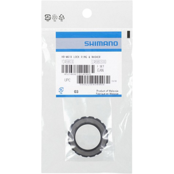 Shimano Låsring HB-M618 Inkl. Bricka