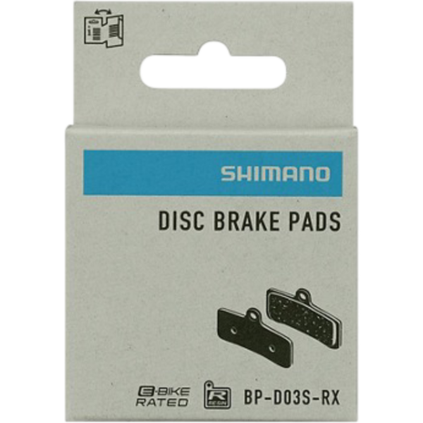 Shimano Skivbromsbelägg D03S-RX, Resin