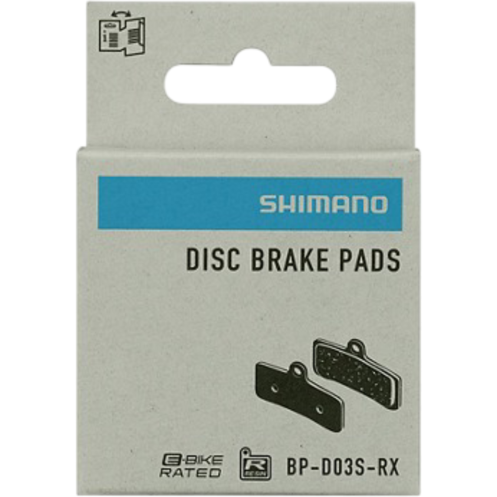 Shimano Skivbromsbelägg D03S-RX, Resin