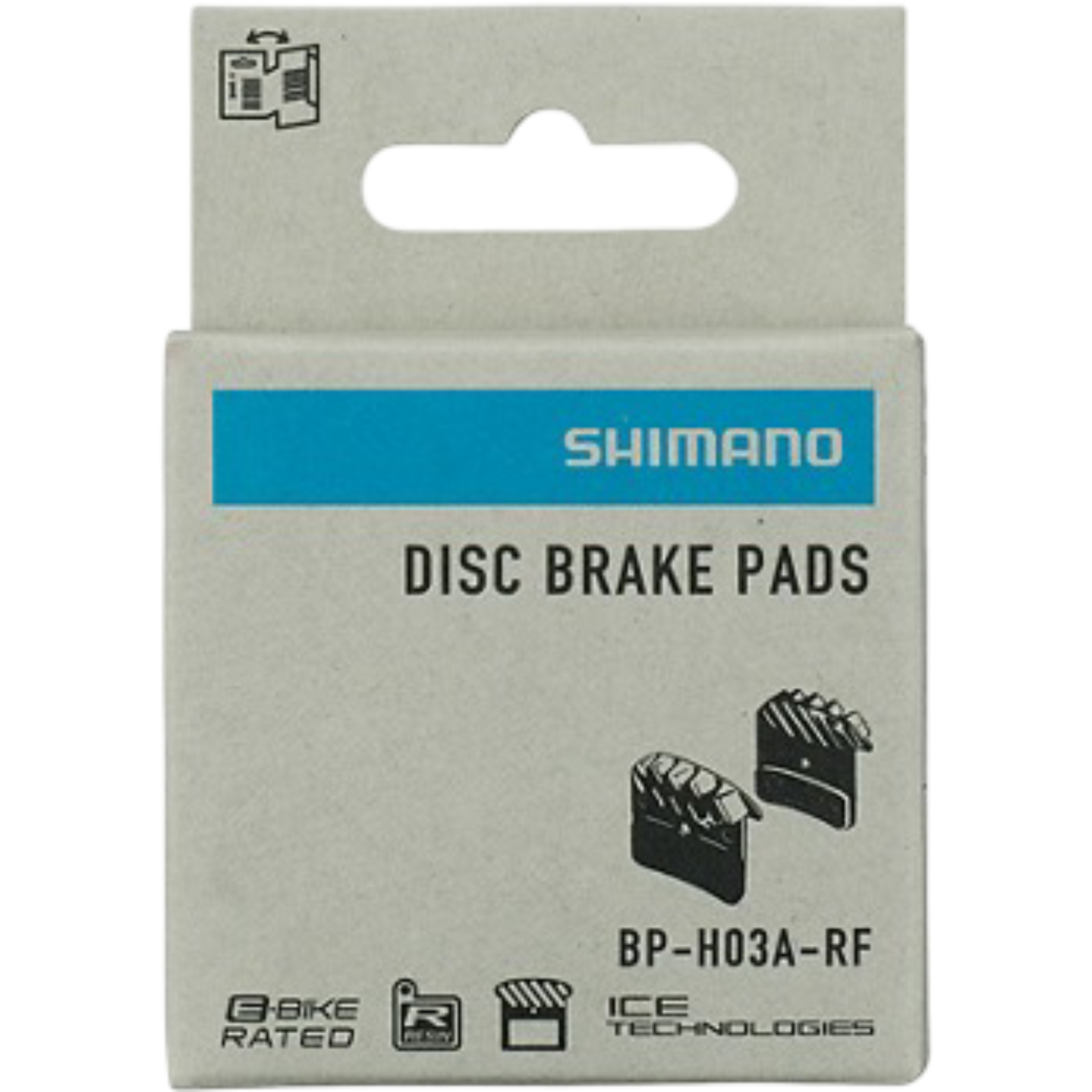 Shimano Skivbromsbelägg H03A-RF, Resin