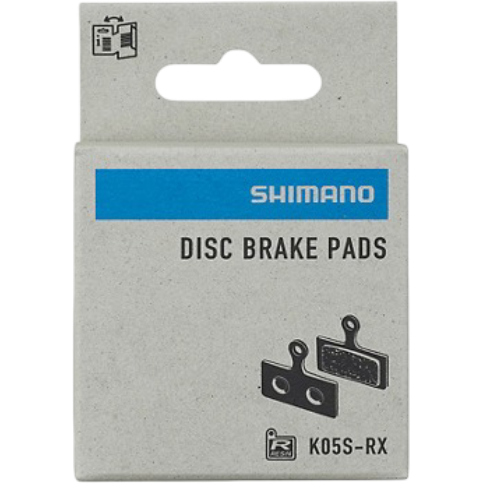Shimano Skivbromsbelägg K05S-RX, Resin