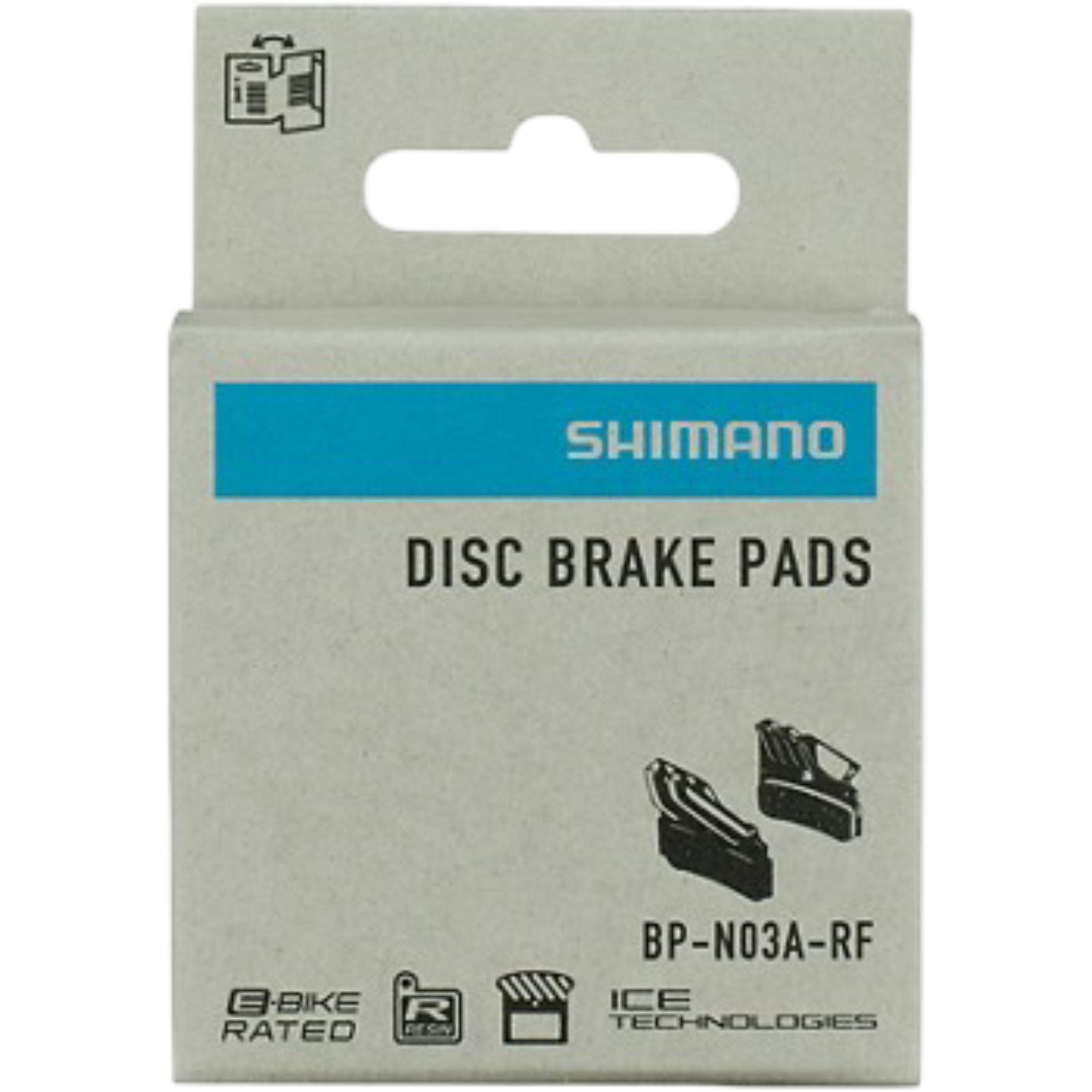 Shimano Skivbromsbelägg N03A-RF, Resin