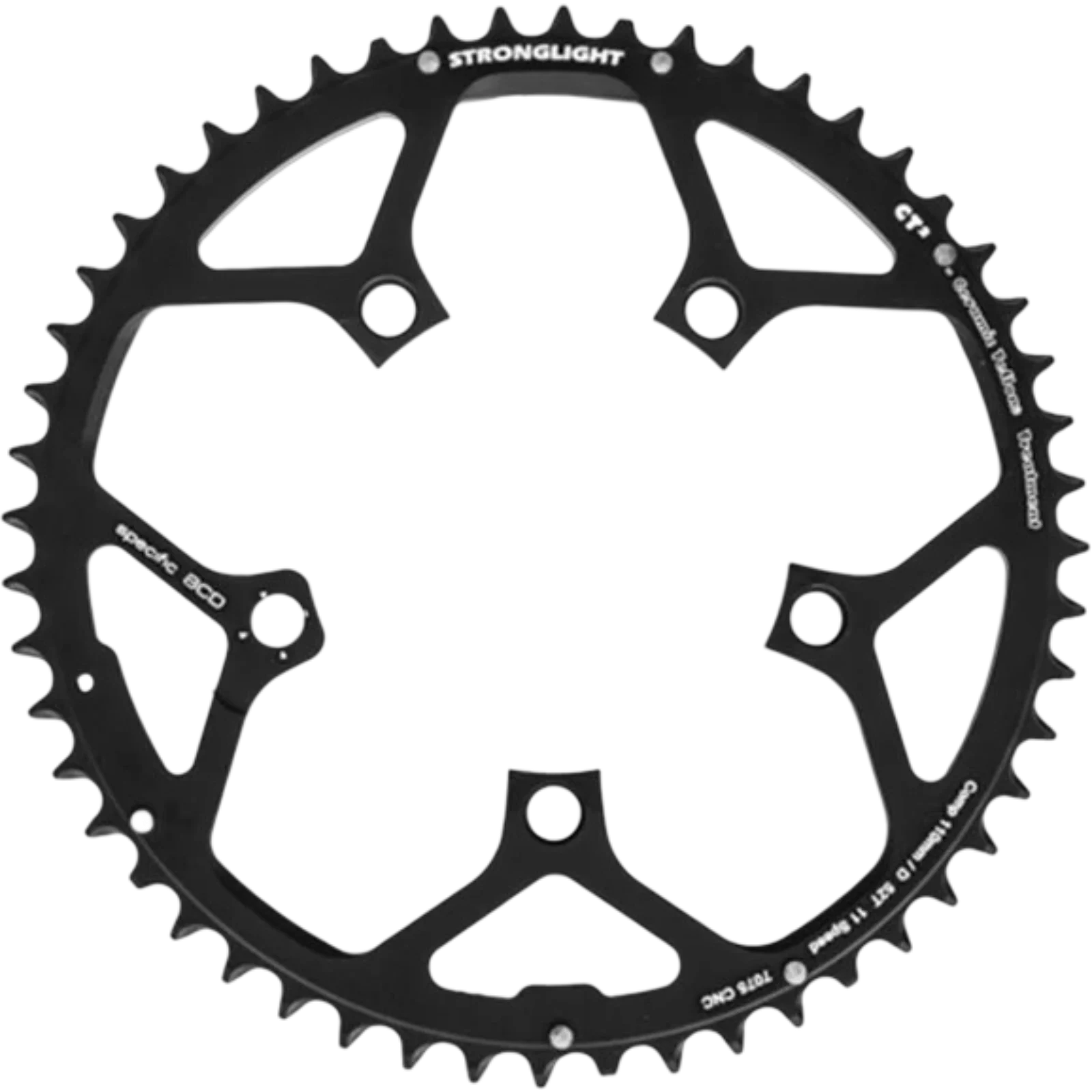 Stronglight Kedjedrev Road CT2 Campagnolo, 2X11-vxl, Yttre