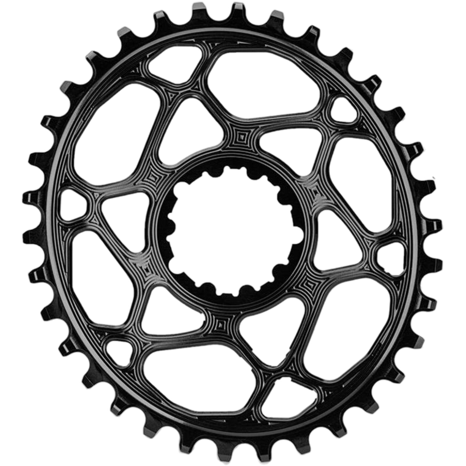 absoluteBLACK Kedjedrev Oval, 1X10/11/12-vxl