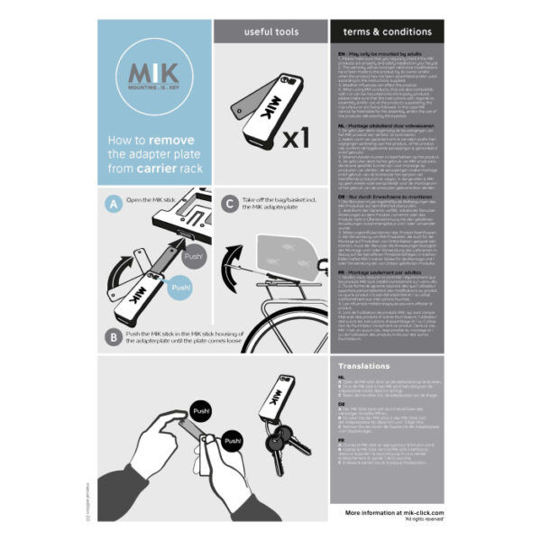 Basil Korg Bak Lesto, MIK, Svart