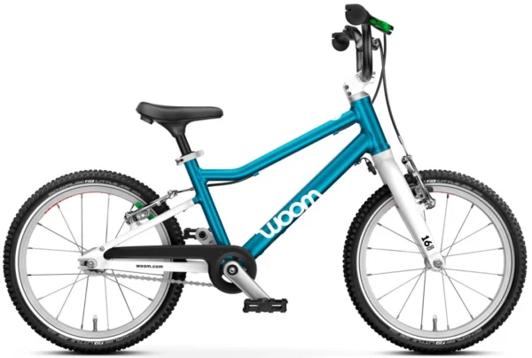 Woom GO 3 16 Tum Barncykel – Lätt Barncykel för 105–120 cm